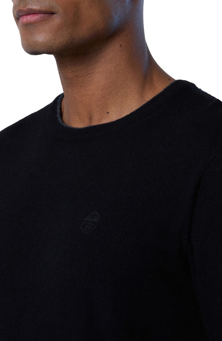 NORTH SAILS Logo Embroidered Crewneck Sweater, Alternate, color,