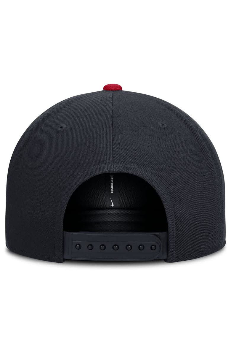Nike Men's Nike Navy/Red Boston Red Sox Primetime Pro Dri-FIT Snapback Hat, Alternate, color, Navy