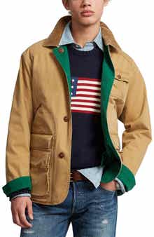 Polo Ralph Lauren Kilborn Reversible Cotton Canvas Safari Jacket