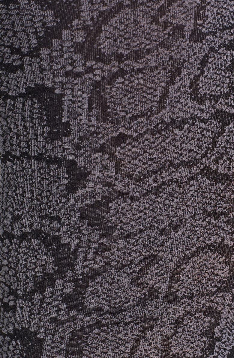 Calvin Klein Python Print Control Top Pantyhose, Alternate, color,