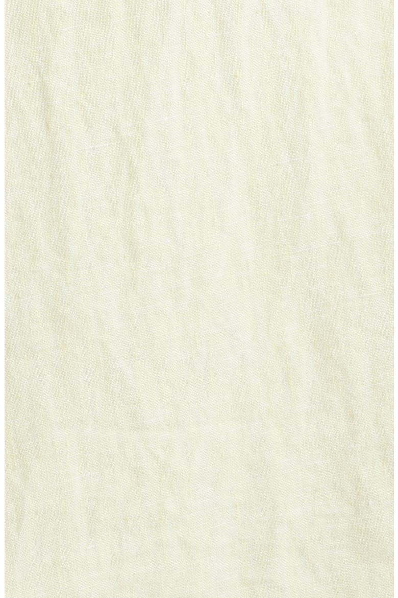 Mialeigh Limoncello Linen Popover Dress, Alternate, color, LIMONCELLO X RESORT WHITE