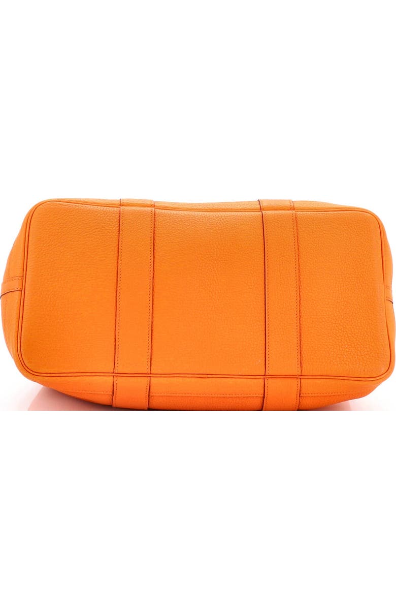 Pre-Owned Hermes Garden Party Tote Leather 36, Alternate, color, Orange H