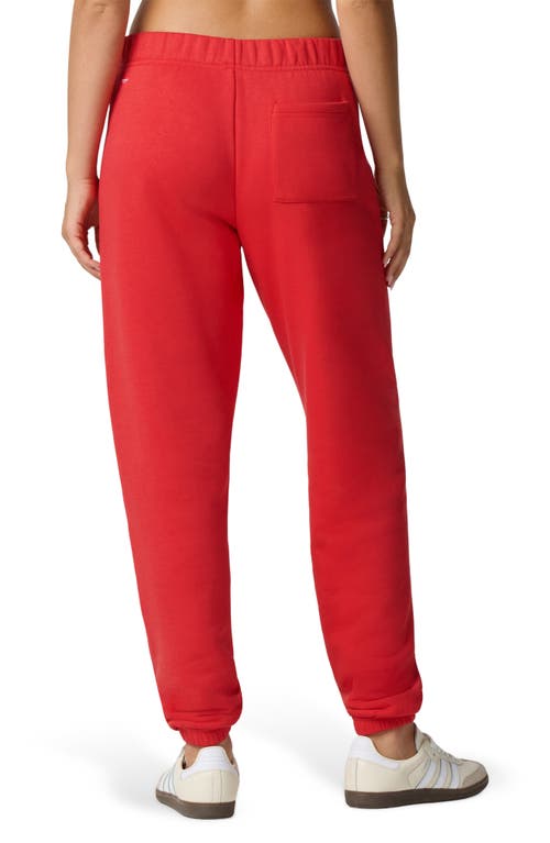 Florence By Mills Crystal Bow Detail Joggers In Red