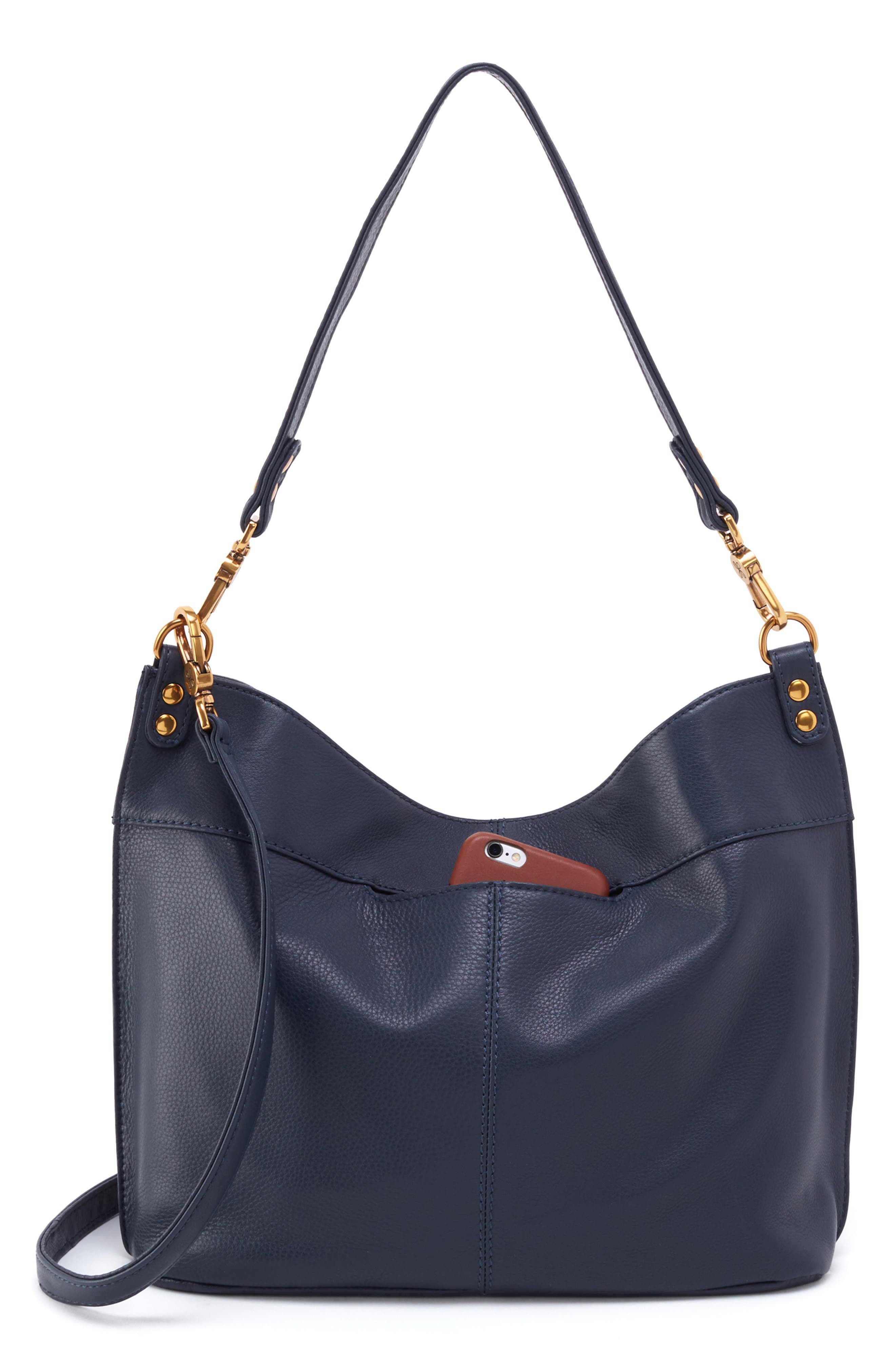 Pier Leather Tote, Alternate, color, SAPPHIRE
