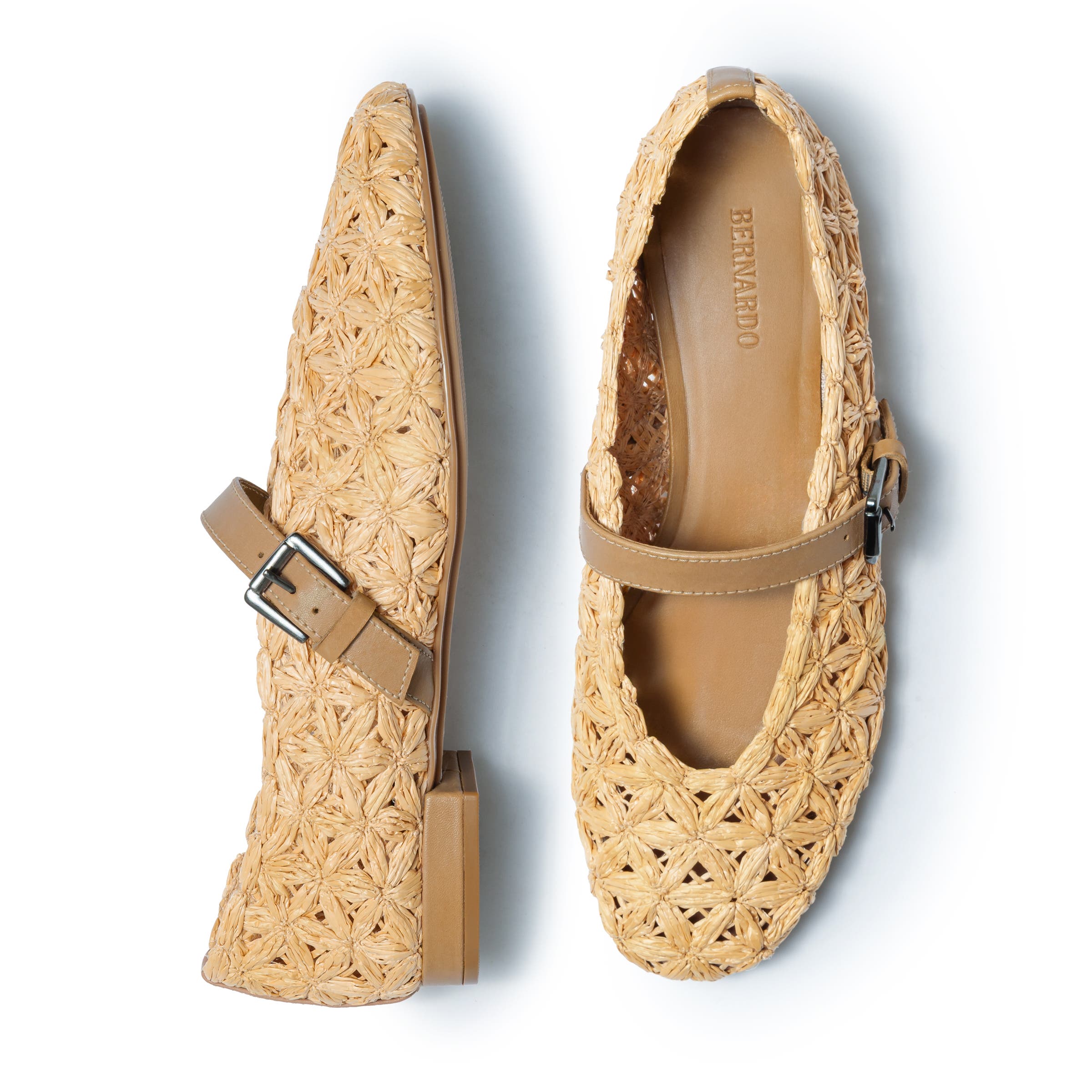Borden Raffia Mary Jane Flat, Alternate, color, LIGHT NATURAL