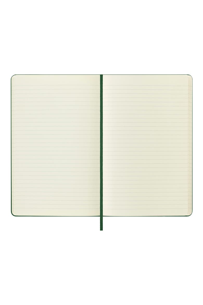 Large Ruled Hardcover Notebook, Alternate, color, MYRTLE GREEN