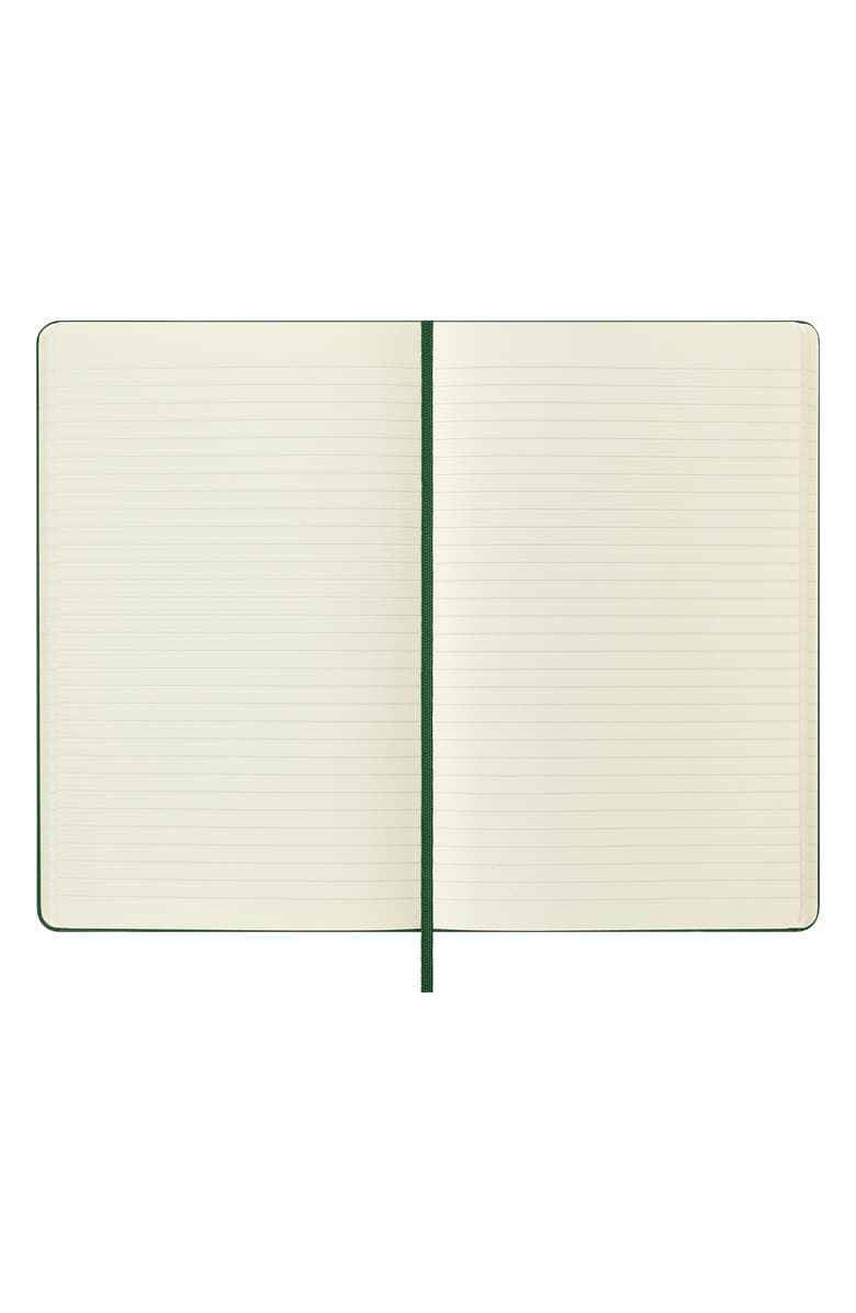 Moleskine Large Ruled Hardcover Notebook, Alternate, color, Myrtle Green