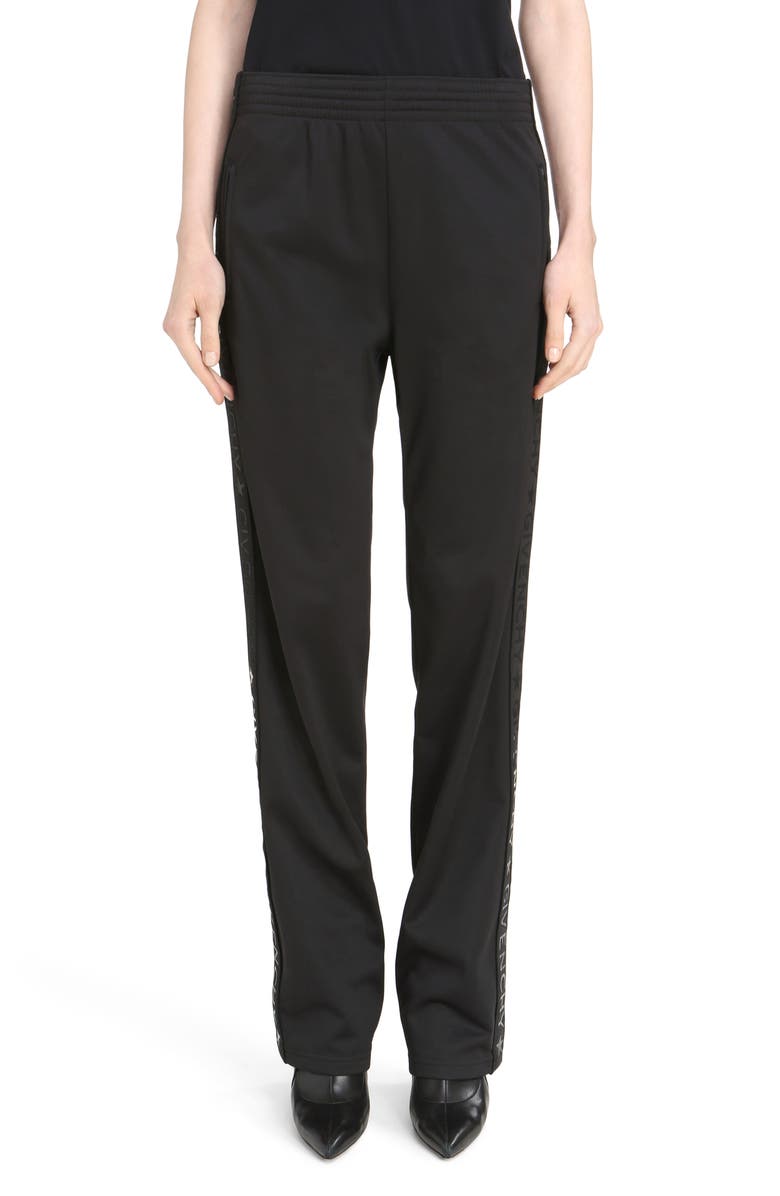 Givenchy Tonal Logo Track Pants, Main, color,