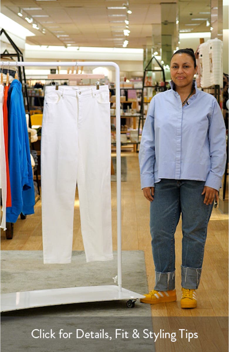 Le Sleek High Waist Straight Leg Jeans, sales video thumbnail