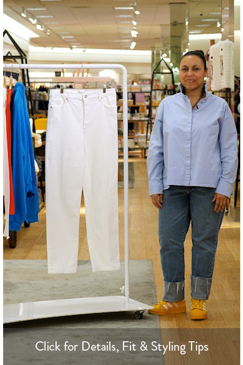 Le Sleek High Waist Straight Leg Jeans video