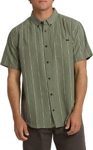 Billabong All Day Jacquard Short Sleeve Button-Down Shirt