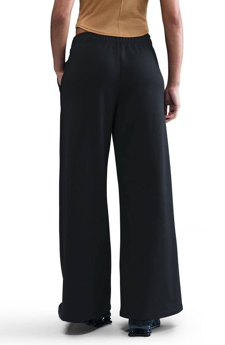 Nike Sportswear Wide Leg Track Pants, Alternate, color, 010 Black/Sail
