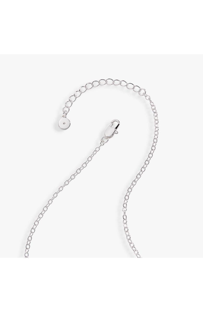 Alex and Ani Baseball Duo Charm Pendant Necklace, Alternate, color, 