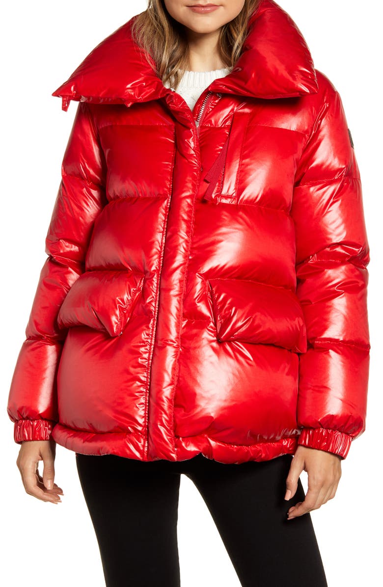 Woolrich Alquippa Water Repellent Puffy Down Coat, Alternate, color, 