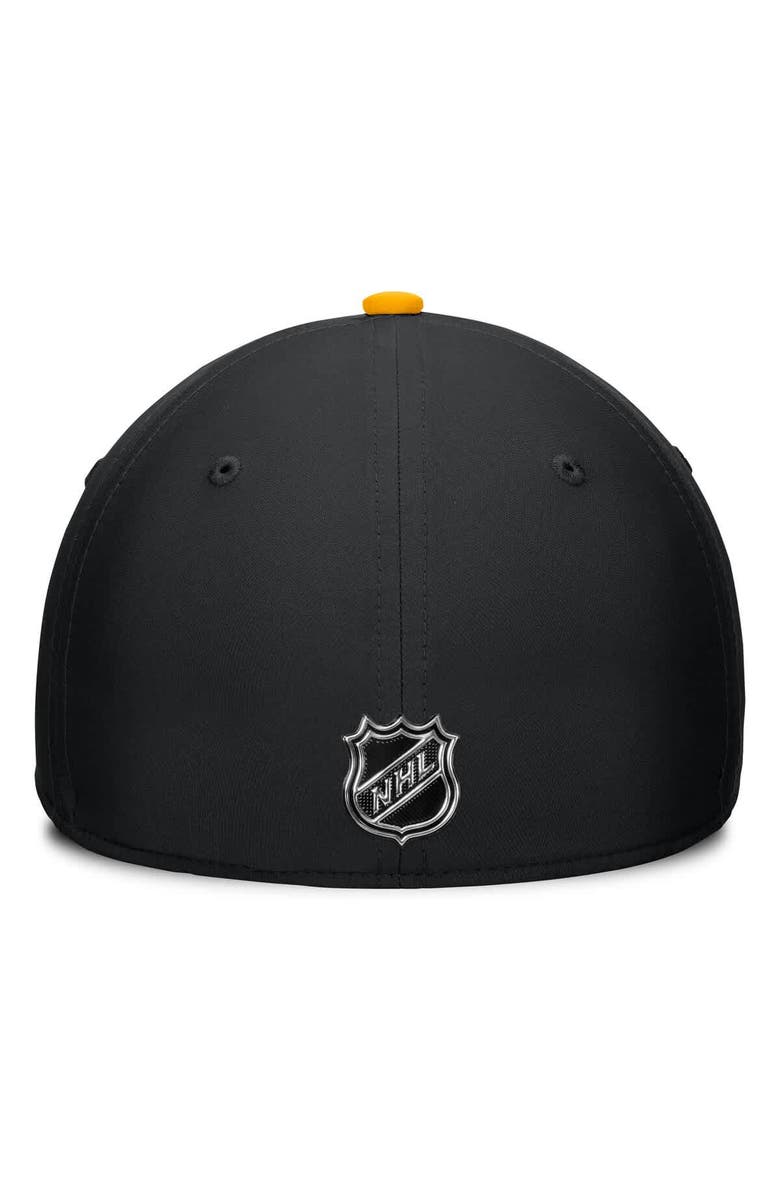 FANATICS Men's Fanatics Black/Gold Pittsburgh Penguins Authentic Pro Rink Flex Hat, Alternate, color, Black