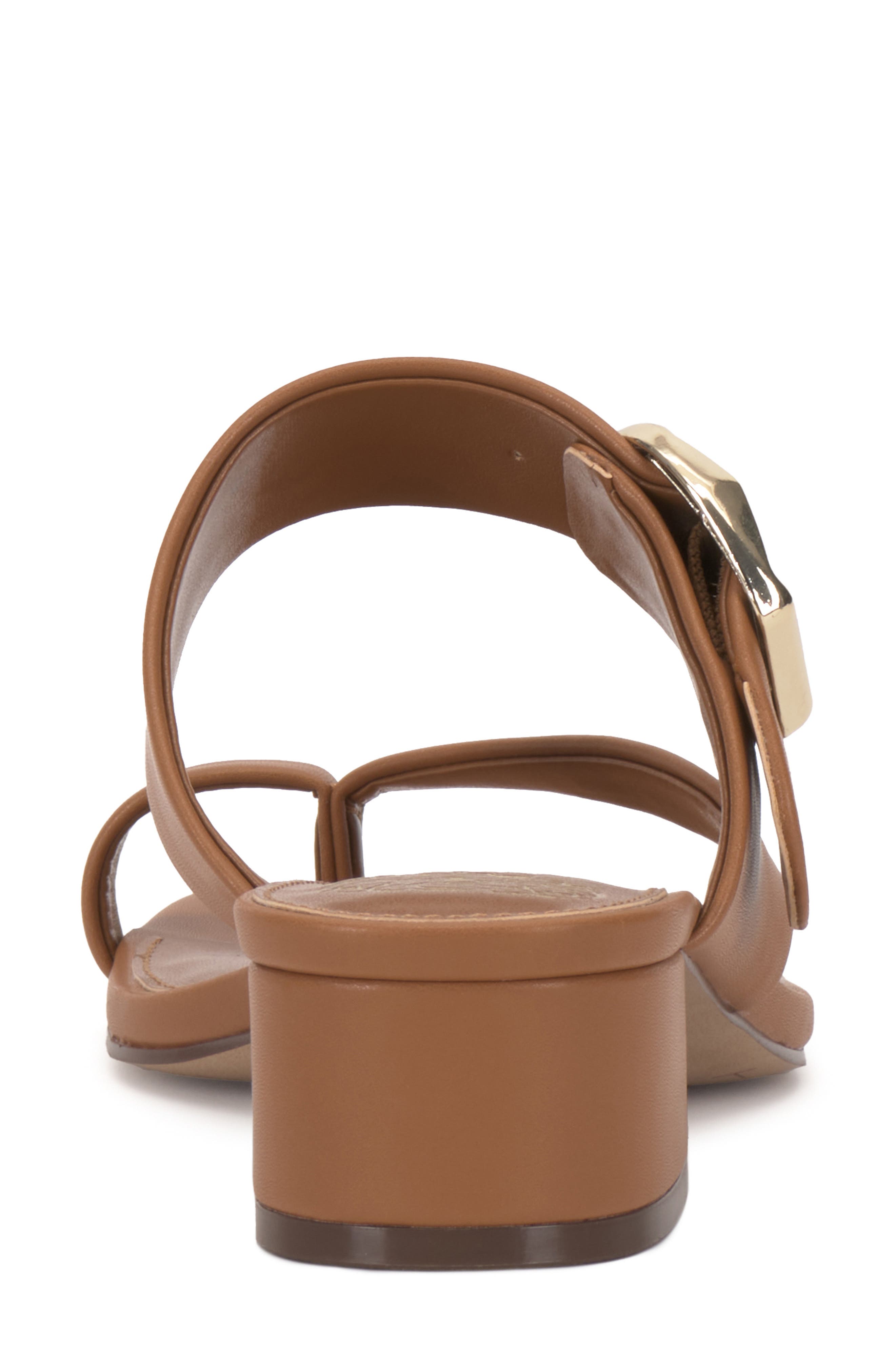 Laynnie Toe Loop Sandal, Alternate, color, GOLDEN WALNUT