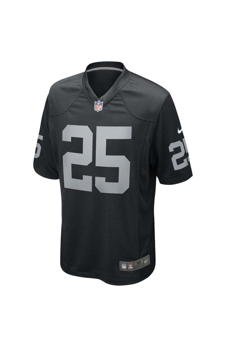 Nike Men's Nike Fred Biletnikoff Black Las Vegas Raiders Game Retired Player Jersey, Alternate, color, 
