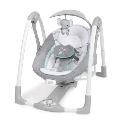 ConvertMe 2-in-1 Compact Portable Baby Swing 2 Infant Seat