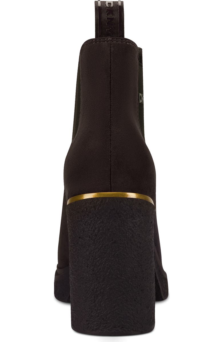 DKNY Tarquin Platform Chelsea Boot, Alternate, color, Brown