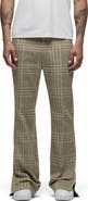 Hudson Jeans Walker Glen Plaid Bootcut Trouser Pants