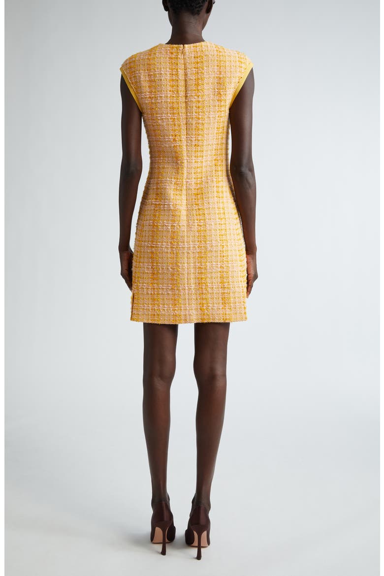 Italian Slubbed Tweed Knit A-Line Dress, Alternate, color, SODM SONORA/DUNE MULTI