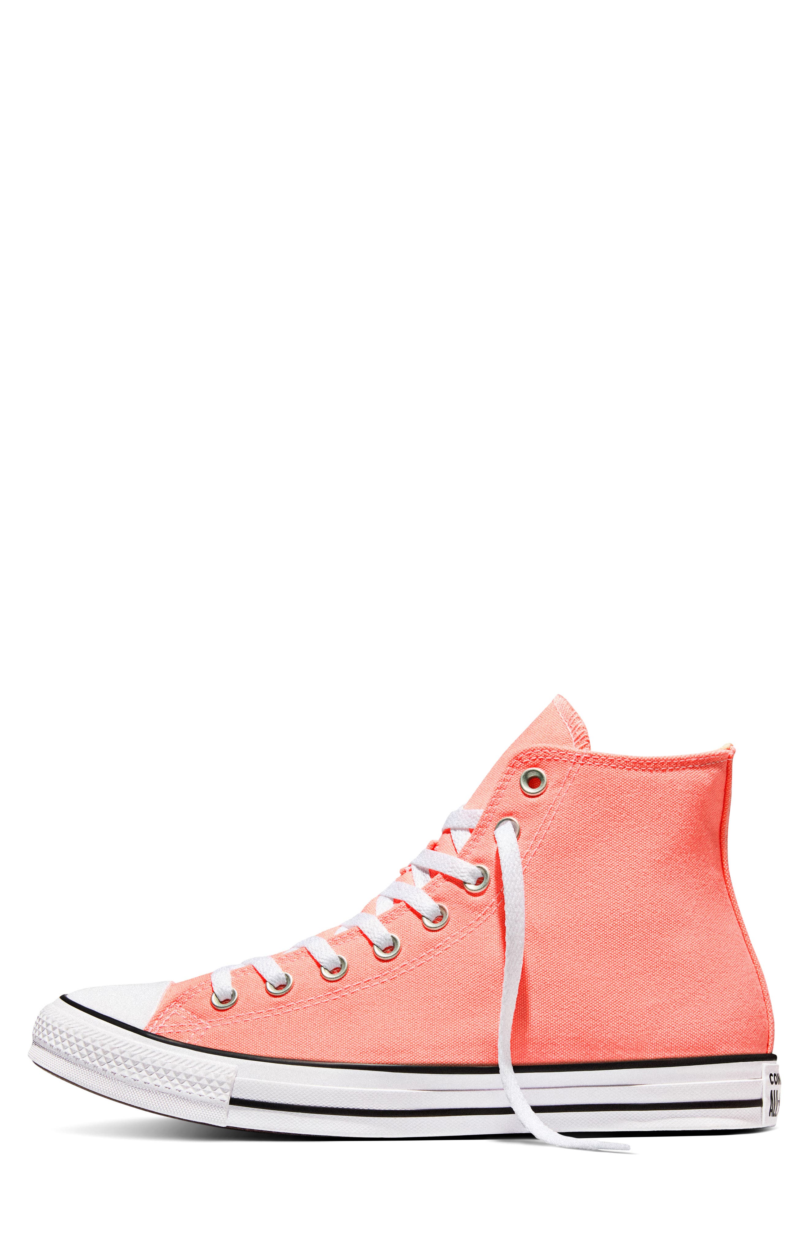 Converse Chuck Taylor All Star Canvas High Top Sneaker, Alternate, color, All Heat