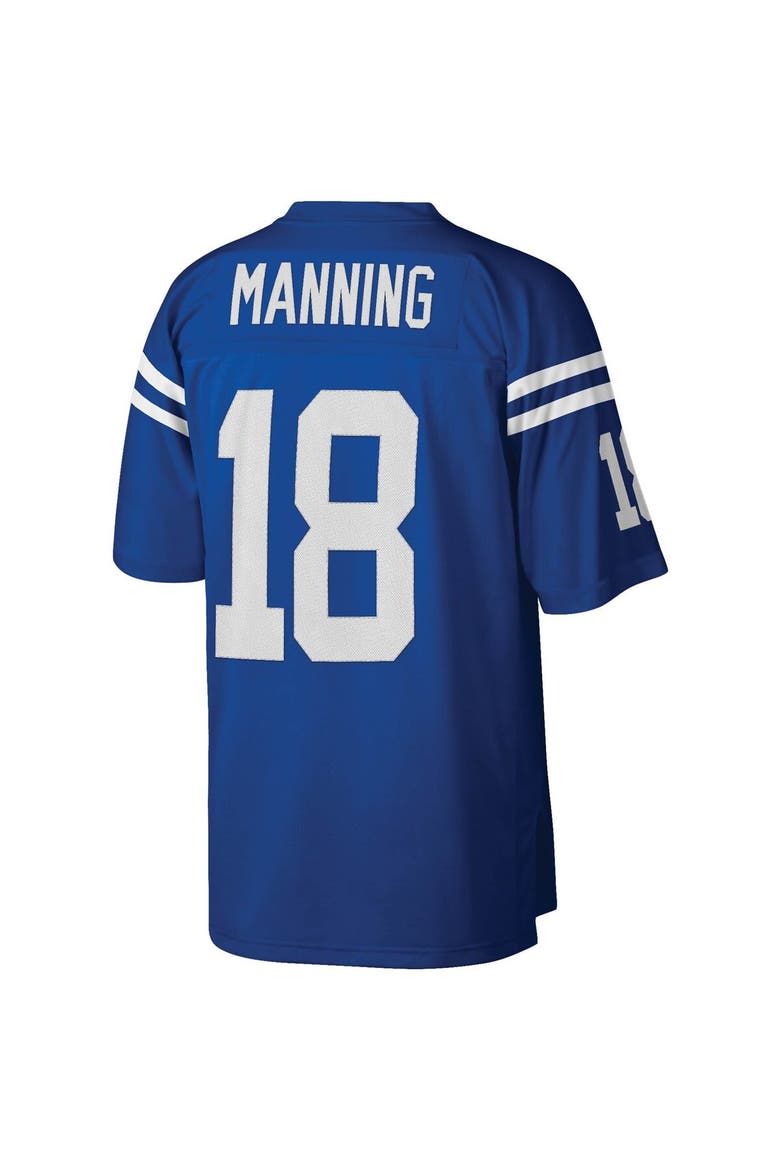 Men's Mitchell & Ness Peyton Manning Royal Indianapolis Colts Legacy Replica Jersey, Alternate, color, Royal
