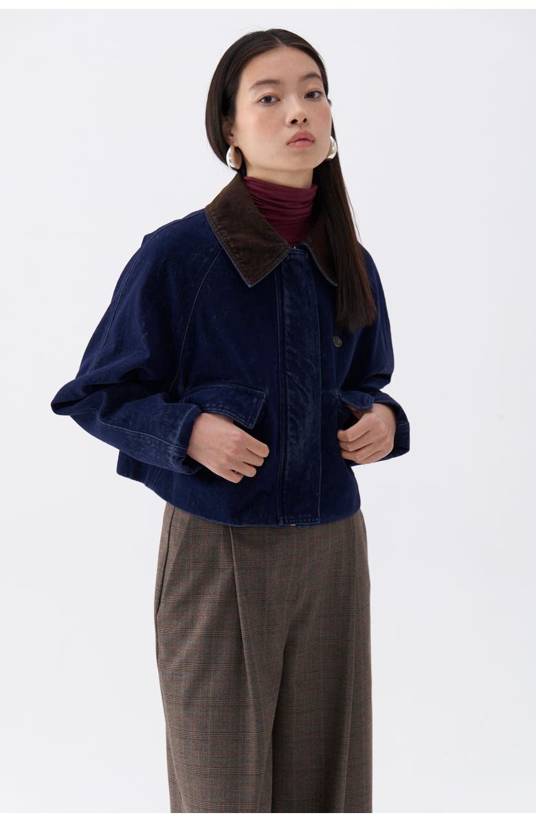 Nocturne Velvet Jacket, Alternate, color, 