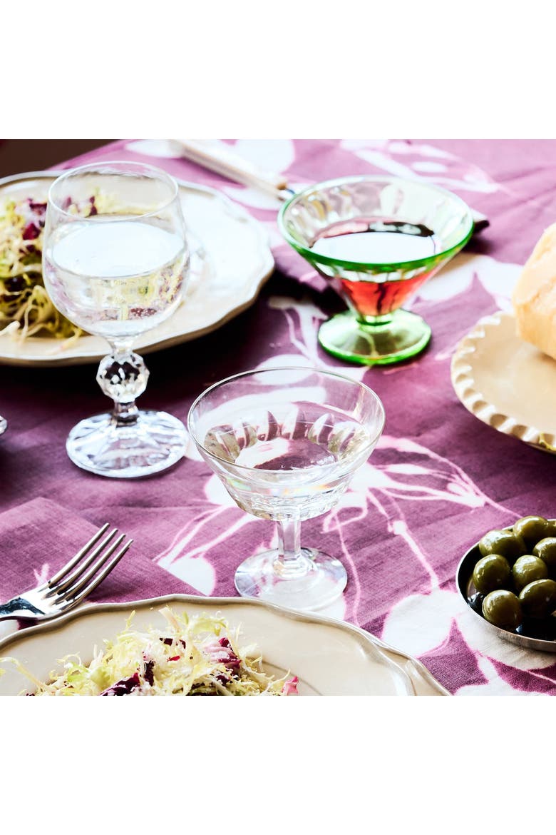 Porto Tablecloth, Alternate, color, Aubergine
