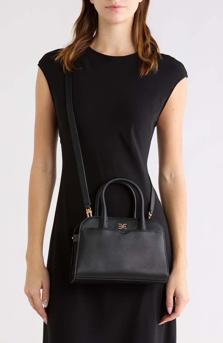 Sam Edelman Miranda Small Satchel, Alternate, color, Black