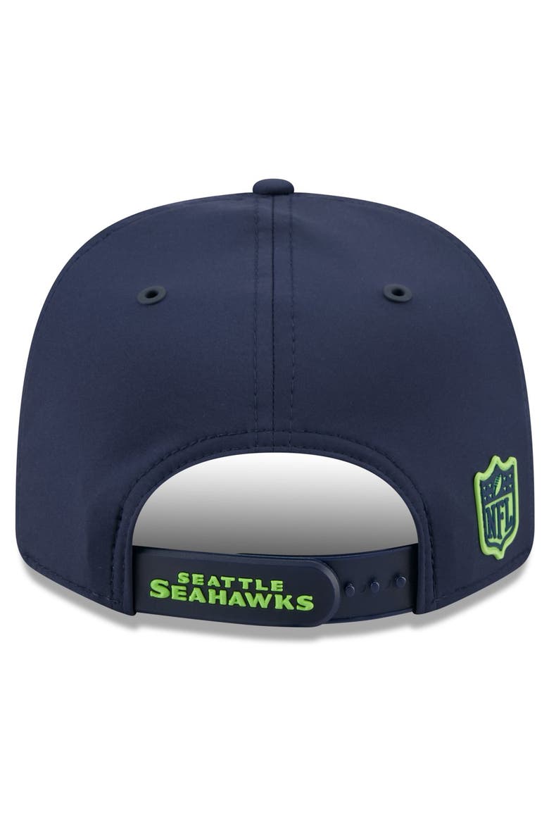 Men's New Era College Navy Seattle Seahawks 2026 Sideline 9SEVENTY Adjustable Hat, Alternate, color, College Navy