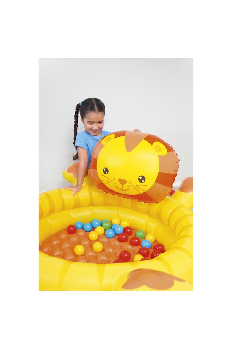 Up, In & Over Lion Ball Pit, Alternate, color, Multicolored