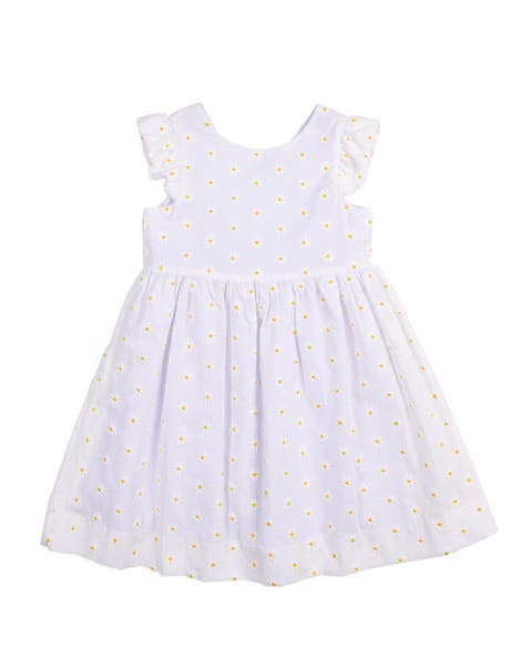 Embroidered Daisy Dress