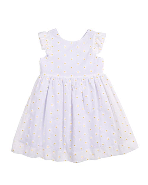 FLORENCE EISEMAN FLORENCE EISEMAN EMBROIDERED DAISY DRESS