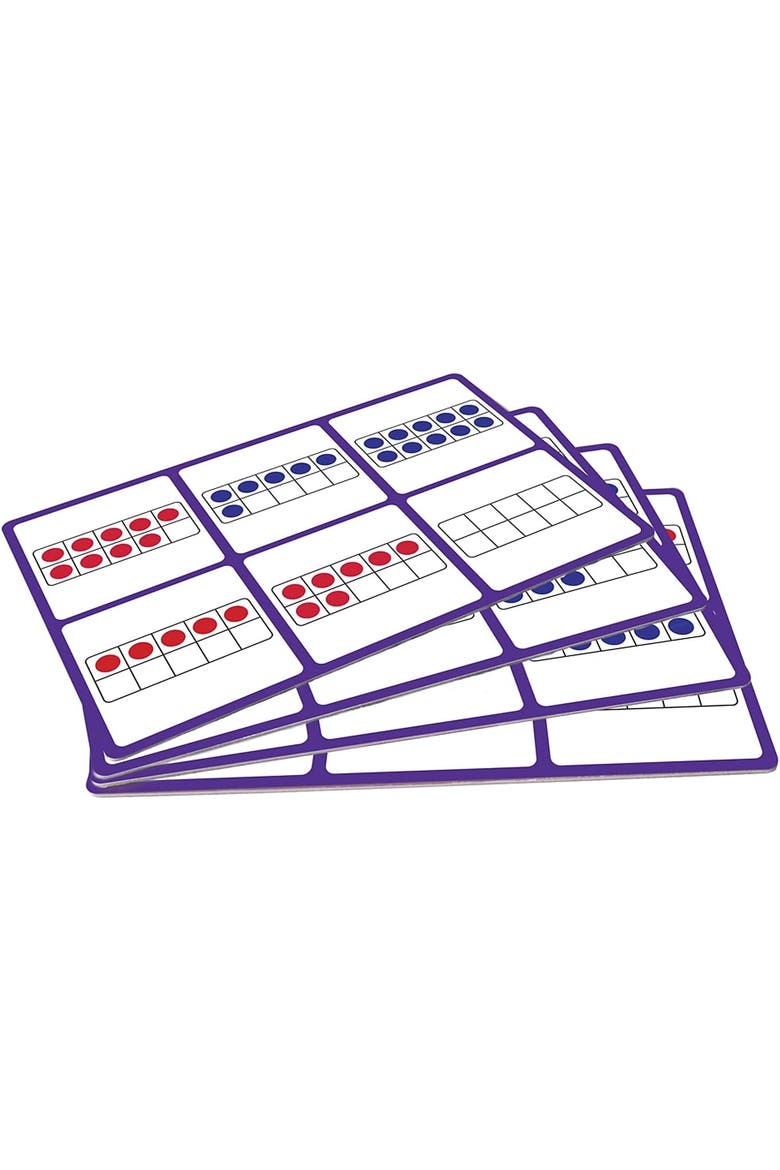 JL547 Ten Frame Bingo Medium, Alternate, color, Multicolored