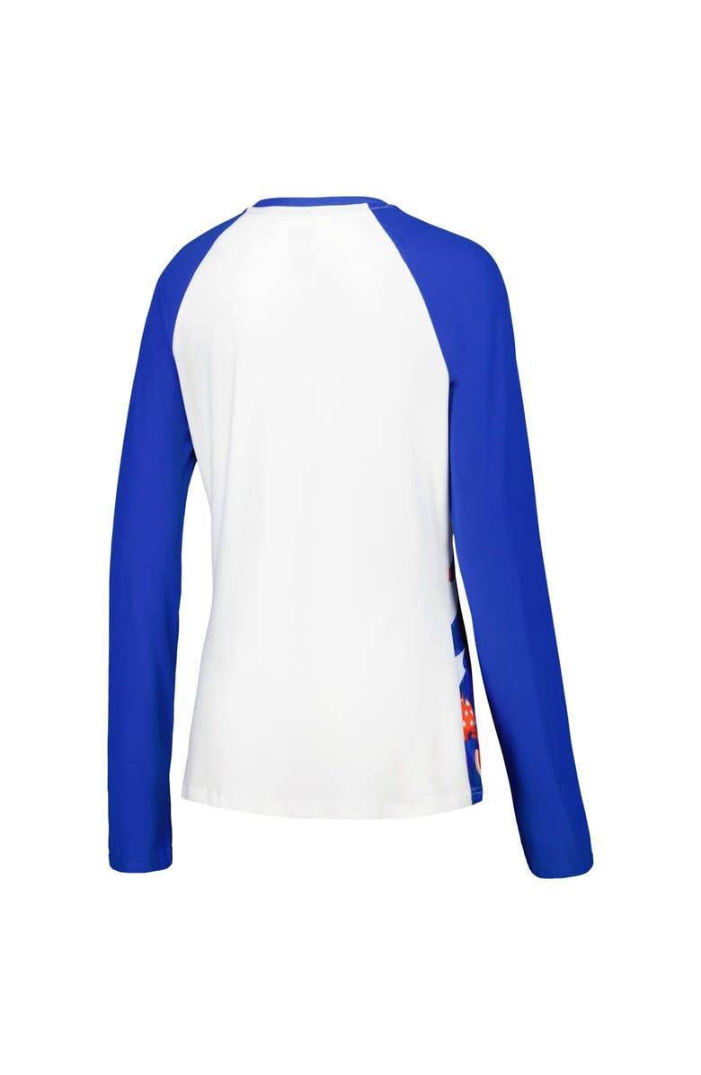 CONCEPTS SPORT Women's Concepts Sport Royal Florida Gators Tinsel Ugly Sweater Long Sleeve T-Shirt & Pants Sleep Set, Alternate, color, 