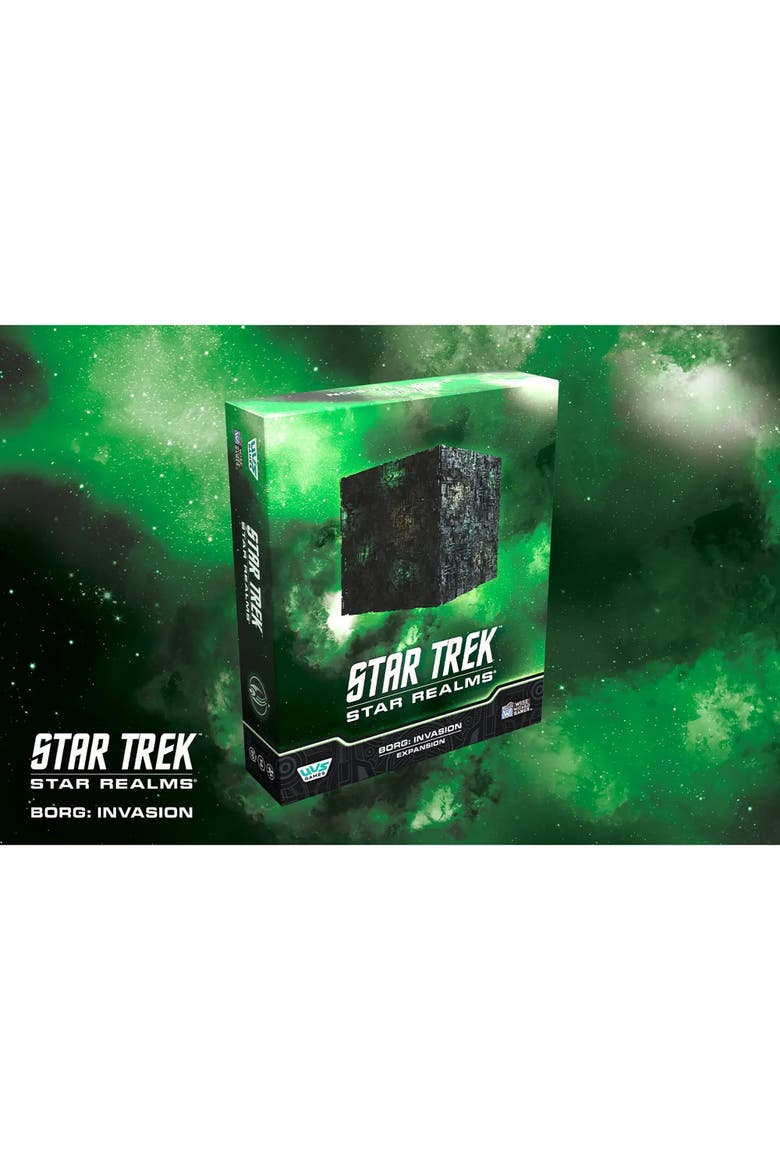 Star Trek Star Realms, Borg Invasion, Expansion Deck Building Card Game 14+, Alternate, color, Multicolored