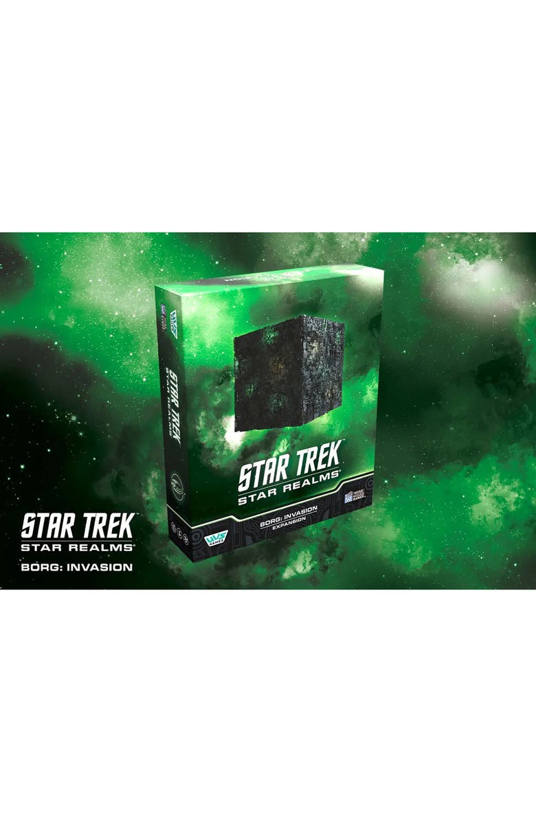 UVS Games Star Trek Star Realms, Borg Invasion, Expansion Deck Building Card Game 14+, Alternate, color, 