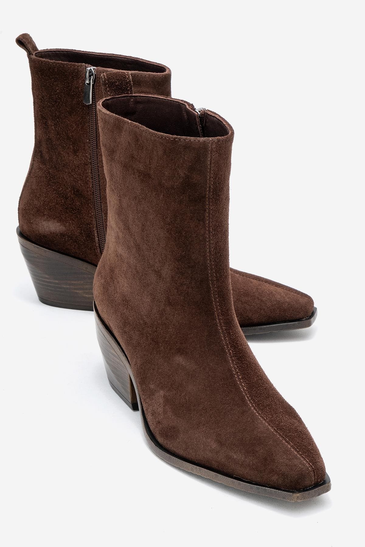 Lexia Leather Western Boot, Alternate, color, Brown
