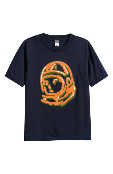 Kids' Helmet Cotton Graphic T-Shirt