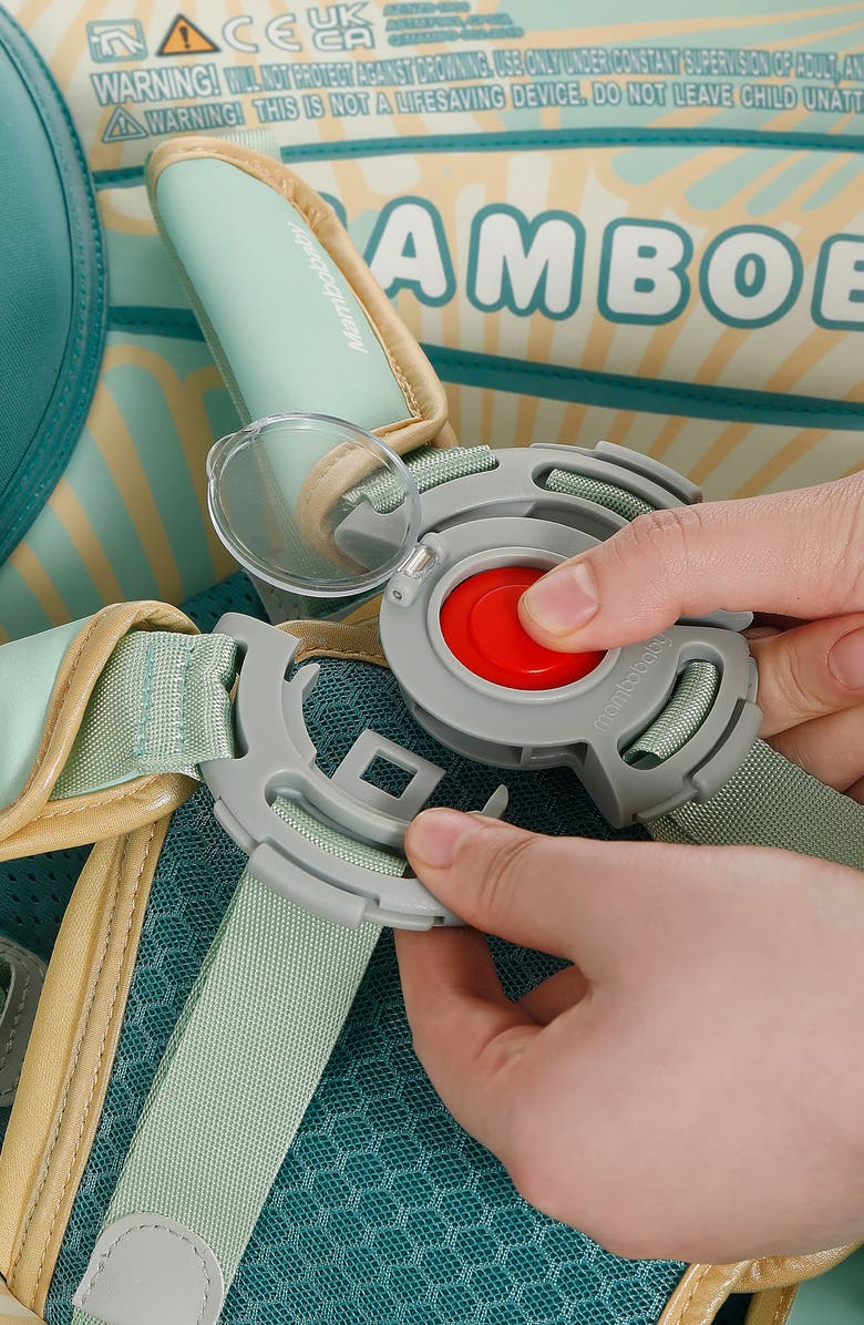 Mambobaby Kids' Seashell Chest Float, Alternate, color, Green