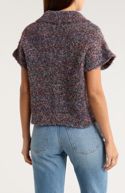 Nvlt Bouclé Dolman Sleeve Cardigan In Gray