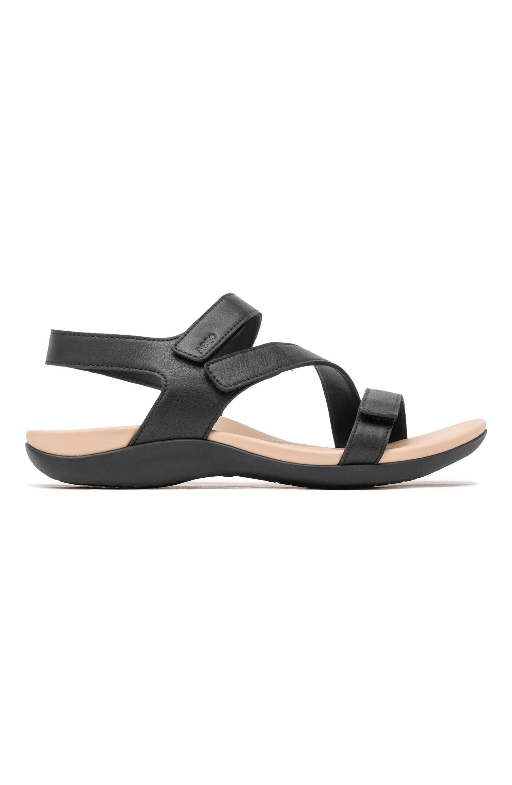 ABEO Oasis Sandal, Alternate, color, Black - Regular