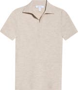 Max Mara Albero Virgin Wool Blend Rib Polo Sweater