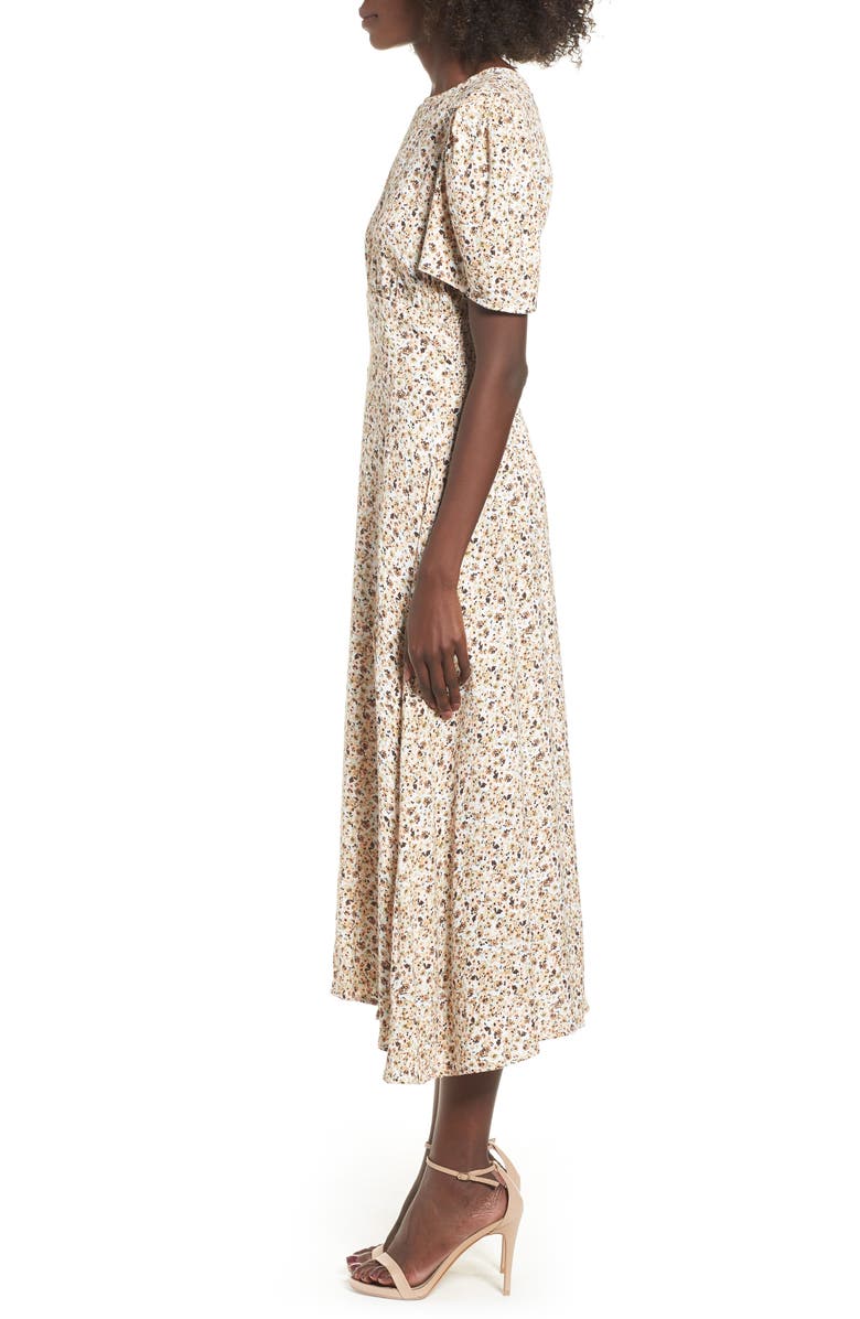 AFRM Lala Midi Dress, Alternate, color, 