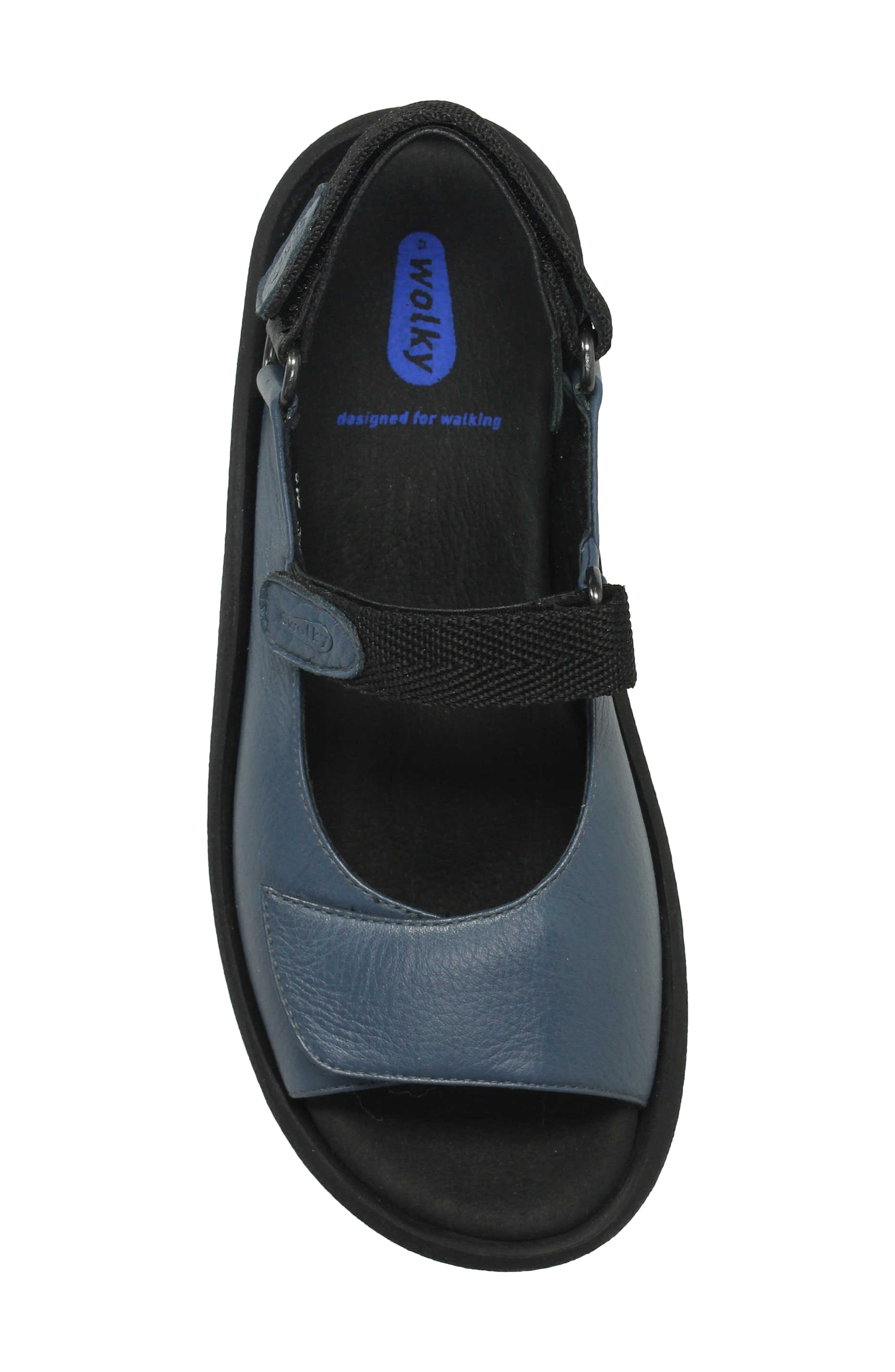 Jewel Sandal, Alternate, color, JEANS