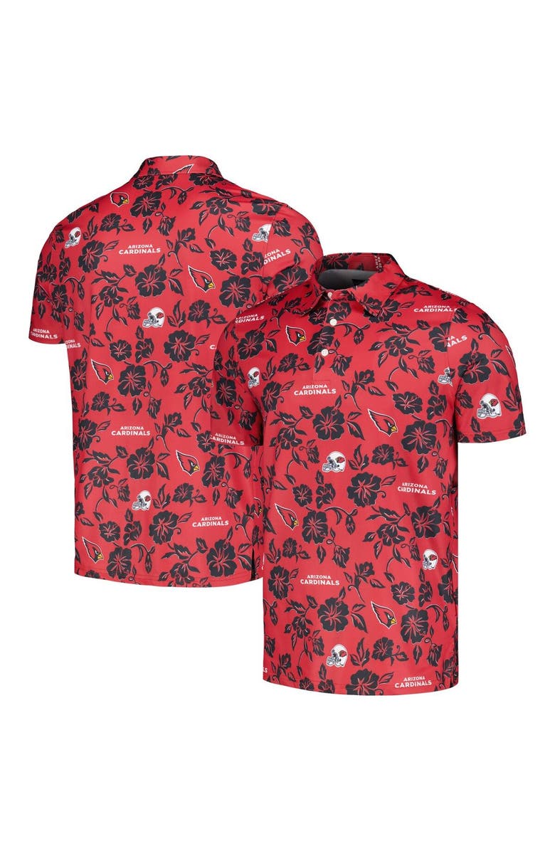 Reyn Spooner Men's Reyn Spooner Cardinal Arizona Cardinals Pua Performance Polo, Main, color, Cardinal
