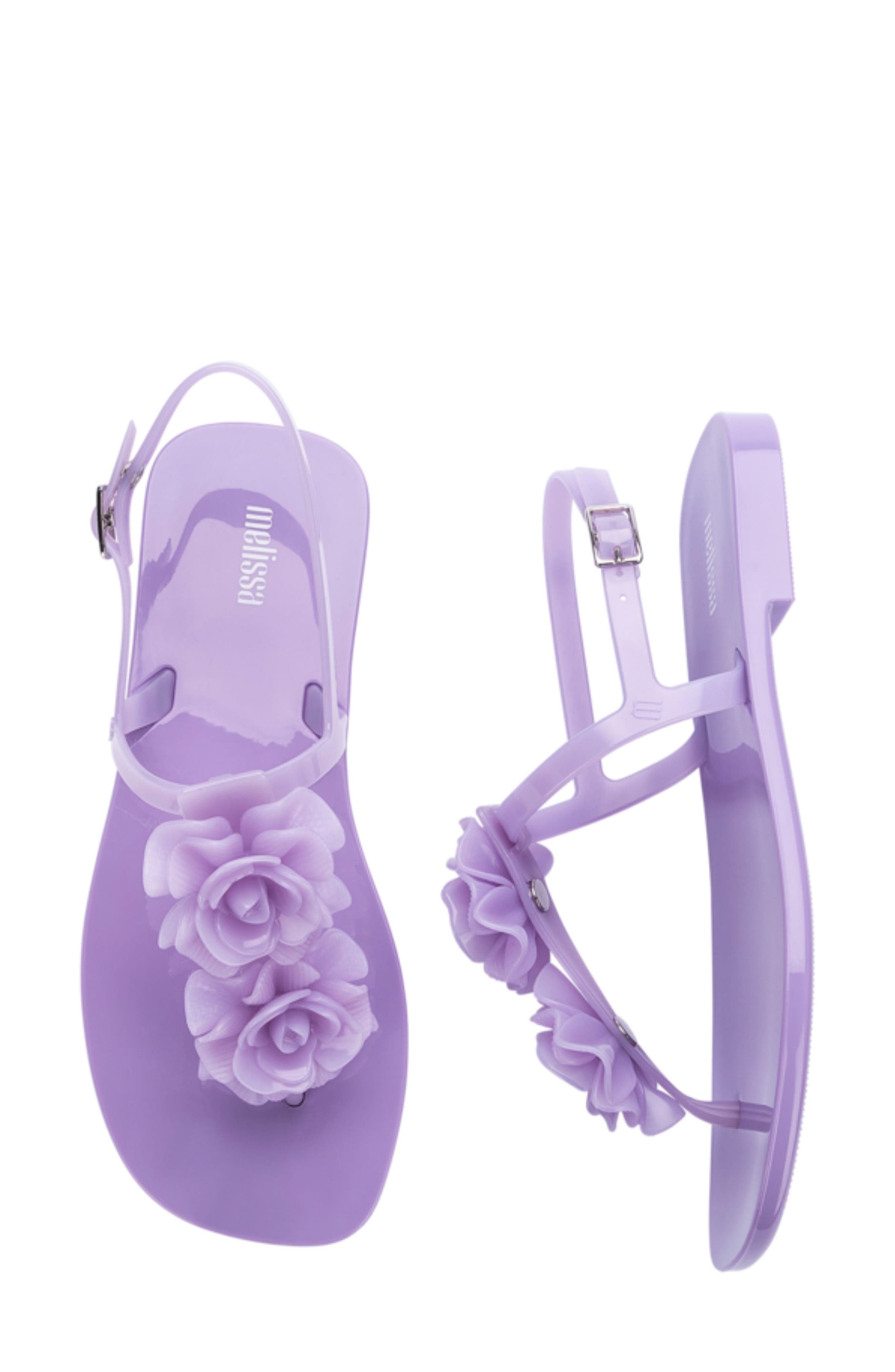 Melissa Harmonic Squared Garden Sandal, Alternate, color, 