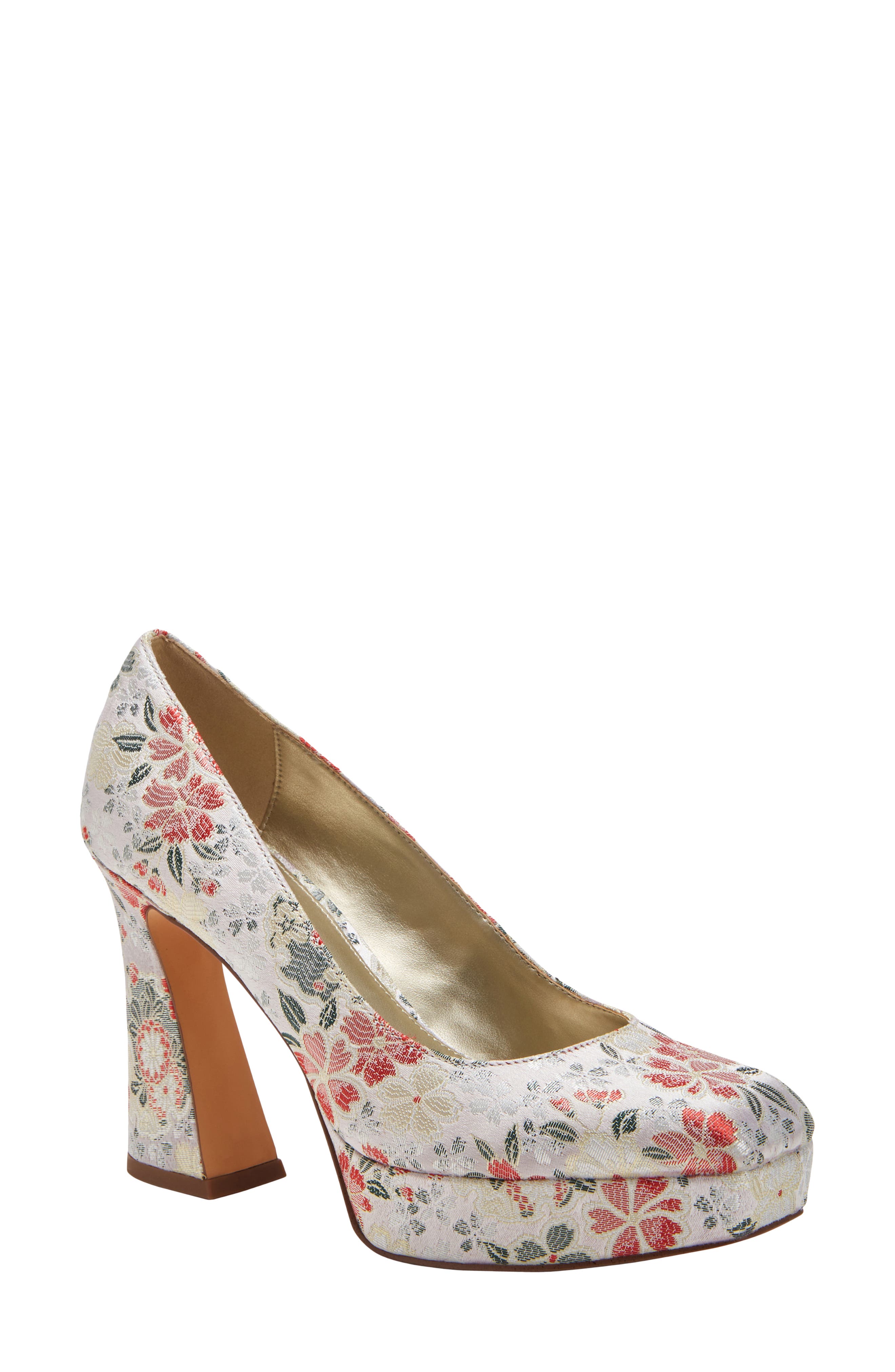 The Square Pump, Main, color, CHALK MULTI