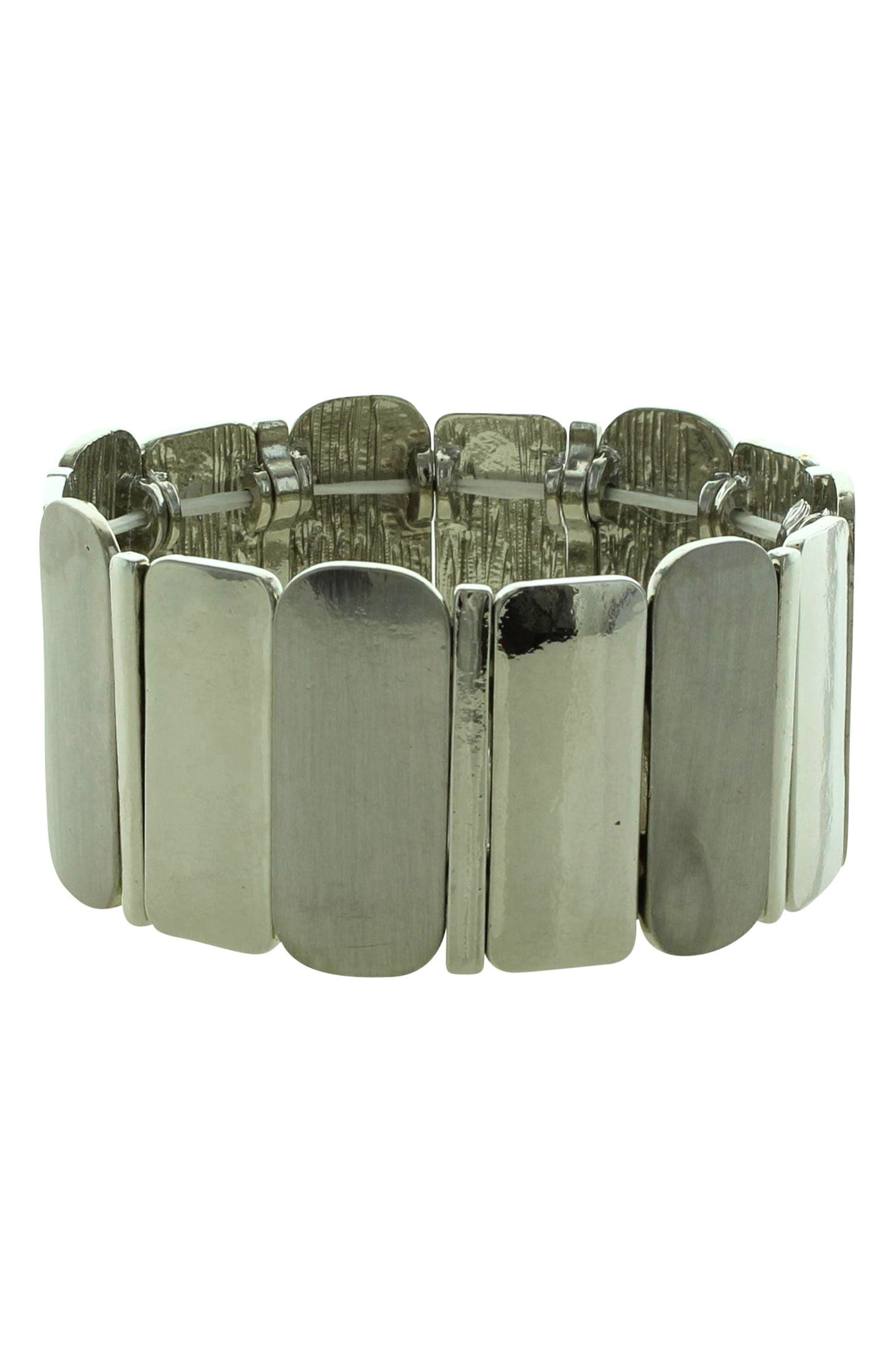 OLIVIA WELLES Fine Lines Stretch Bracelet